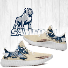 Load image into Gallery viewer, Scratch Samford Bulldogs NCAA Yeezy Boost 350 v2 Shoes Christmas Gift L1810-71