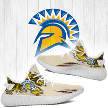 Load image into Gallery viewer, Scratch San Jose State Spartans NCAA Yeezy Boost 350 v2 Shoes Christmas Gift L1810-68
