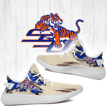 Load image into Gallery viewer, Scratch Savannah State Tigers NCAA Yeezy Boost 350 v2 Shoes Christmas Gift L1810-67