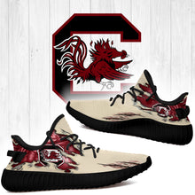 Load image into Gallery viewer, Scratch South Carolina Gamecocks NCAA Yeezy Boost 350 v2 Shoes Christmas Gift L1810-64