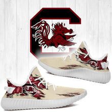 Load image into Gallery viewer, Scratch South Carolina Gamecocks NCAA Yeezy Boost 350 v2 Shoes Christmas Gift L1810-64