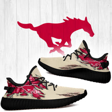 Load image into Gallery viewer, Scratch SMU Mustang NCAA Yeezy Boost 350 v2 Shoes Christmas Gift L1810-66