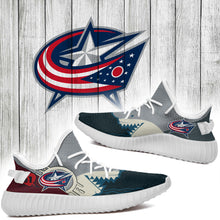 Load image into Gallery viewer, Shark Columbus Blue Jackets NHL Yeezy Boost 350 v2 Shoes Christmas Gift L2210-09