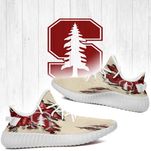 Load image into Gallery viewer, Scratch Stanford Cardinal NCAA Yeezy Boost 350 v2 Shoes Christmas Gift L1810-53