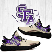 Load image into Gallery viewer, Scratch Stephen F. Austin Lumberjacks NCAA Yeezy Boost 350 v2 Shoes Christmas Gift L1810-52