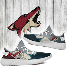 Load image into Gallery viewer, Shark Arizona Coyotes NHL Yeezy Boost 350 v2 Shoes Christmas Gift L2210-02