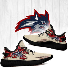 Load image into Gallery viewer, Scratch Stony Brook Seawolves NCAA Yeezy Boost 350 v2 Shoes Christmas Gift L1810-50