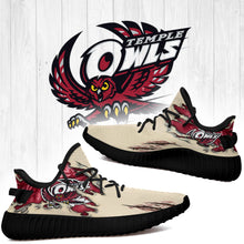 Load image into Gallery viewer, Scratch Temple Owls NCAA Yeezy Boost 350 v2 Shoes Christmas Gift L1810-47