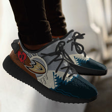 Load image into Gallery viewer, Shark Anaheim Ducks NHL Yeezy Boost 350 v2 Shoes Christmas Gift L2210-01