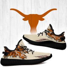 Load image into Gallery viewer, Scratch Texas Longhorns NCAA Yeezy Boost 350 v2 Shoes Christmas Gift L1810-42