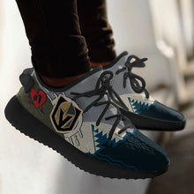 Load image into Gallery viewer, Vegas Golden Knights NHL Yeezy Boost 350 v2 Shoes Christmas Gift L2310-029
