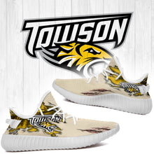 Load image into Gallery viewer, Scratch Towson Tigers NCAA Yeezy Boost 350 v2 Shoes Christmas Gift L1810-37