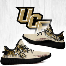 Load image into Gallery viewer, Scratch UCF Knights NCAA Yeezy Boost 350 v2 Shoes Christmas Gift L1810-31