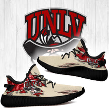 Load image into Gallery viewer, Scratch UNLV Rebels NCAA Yeezy Boost 350 v2 Shoes Christmas Gift L1810-28