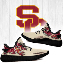 Load image into Gallery viewer, Scratch USC Trojans NCAA Yeezy Boost 350 v2 Shoes Christmas Gift L1810-27