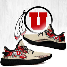 Load image into Gallery viewer, Scratch Utah Utes NCAA Yeezy Boost 350 v2 Shoes Christmas Gift L1810-24