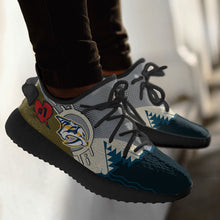 Load image into Gallery viewer, Nashville Predators NHL Yeezy Boost 350 v2 Shoes Christmas Gift L2310-017