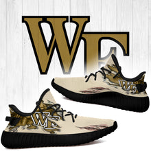 Load image into Gallery viewer, Scratch Wake Forest Demon Deacons NCAA Yeezy Boost 350 v2 Shoes Christmas Gift L1810-15