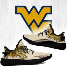 Load image into Gallery viewer, Scratch West Virginia Mountaineers NCAA Yeezy Boost 350 v2 Shoes Christmas Gift L1810-11
