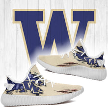 Load image into Gallery viewer, Scratch Washington Huskies NCAA Yeezy Boost 350 v2 Shoes Christmas Gift L1810-14