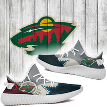Load image into Gallery viewer, Minnesota Wild NHL Yeezy Boost 350 v2 Shoes Christmas Gift L2310-015