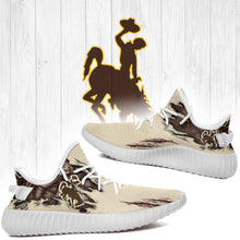 Load image into Gallery viewer, Scratch Wyoming Cowboys NCAA Yeezy Boost 350 v2 Shoes Christmas Gift L1810-03