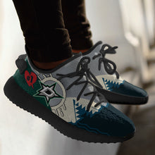 Load image into Gallery viewer, Dallas Stars NHL Yeezy Boost 350 v2 Shoes Christmas Gift L2310-010