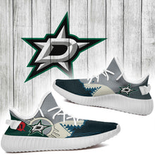 Load image into Gallery viewer, Dallas Stars NHL Yeezy Boost 350 v2 Shoes Christmas Gift L2310-010
